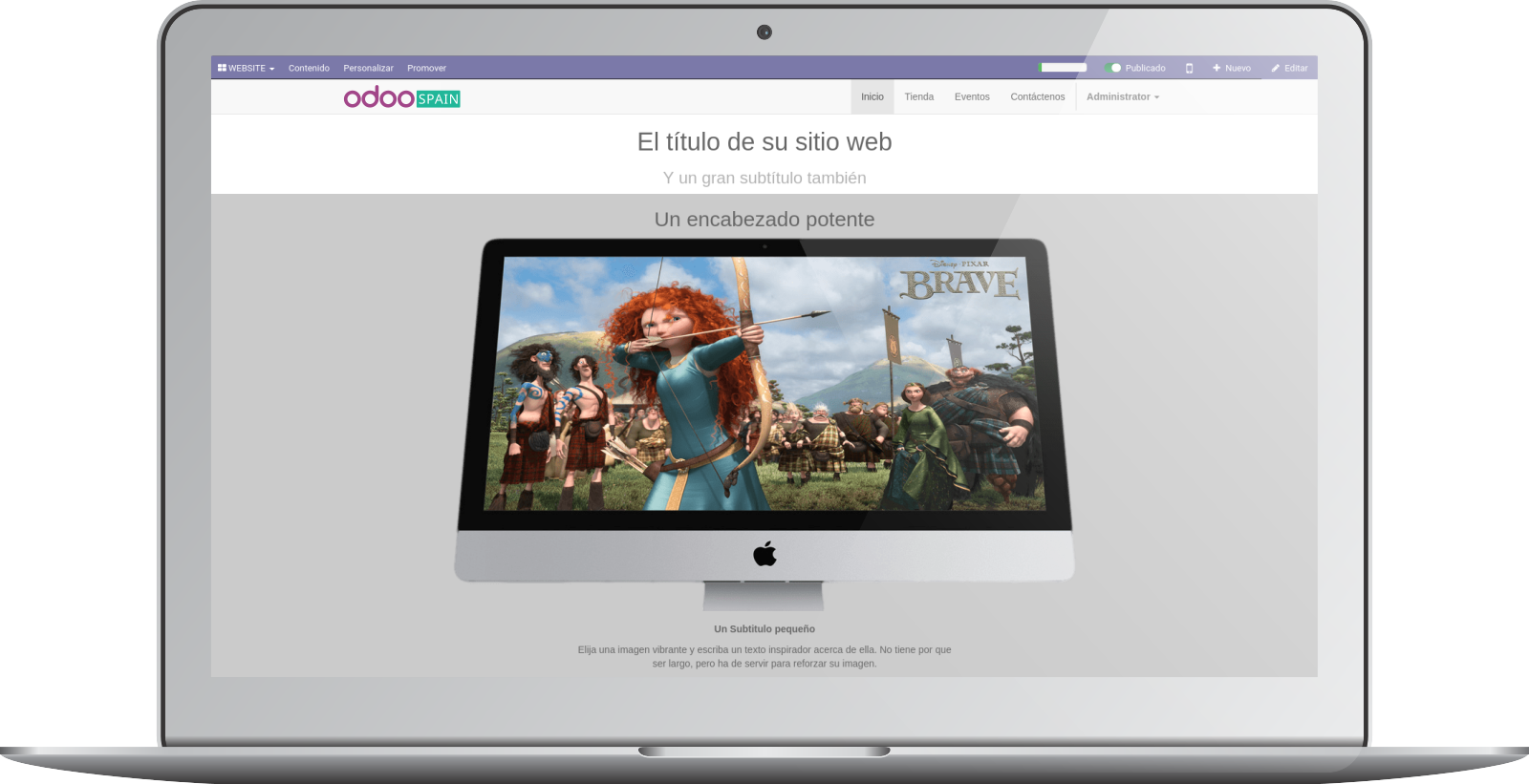 Crear Páginas web en Odoo 11.0 (OpenErp)