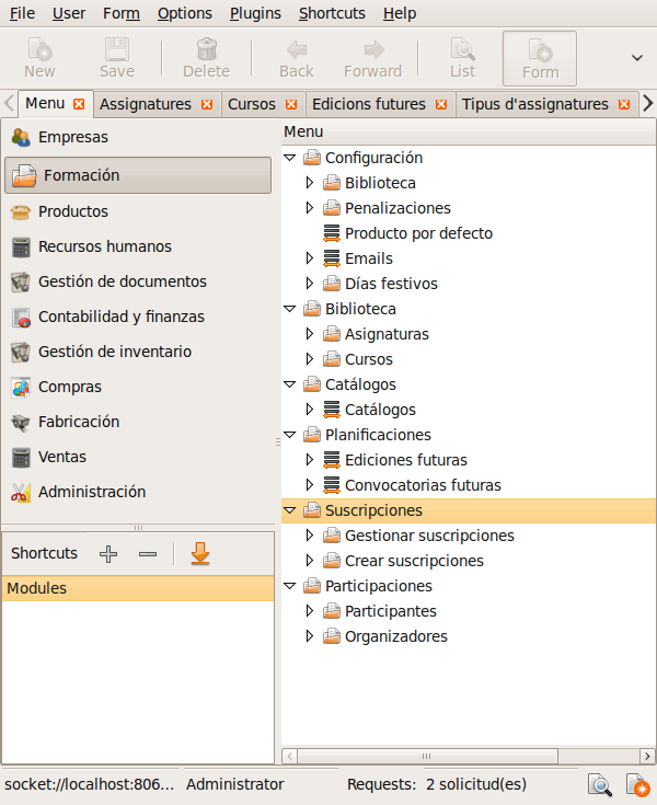 Centros educativos
