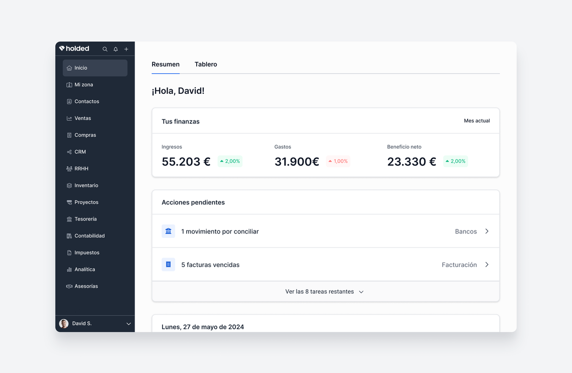 Odoo vs Holded: cuándo se te queda corto